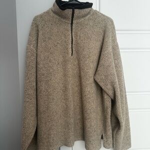 Field & Stream Tan Sherpa Pullover